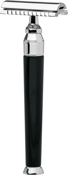 Rasierhobel Edelharz schwarz "Serie Premium Design Paris"