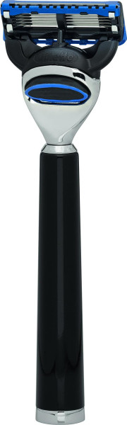 Erbe Rasier Gillette Fusion, Edelharz schwarz "Serie Premium Design NEW YORK"