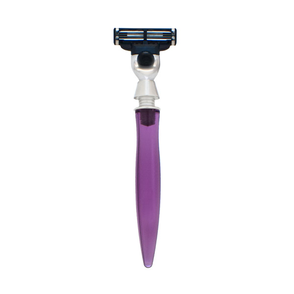 Rasierer Mach3 Gillette, Acryl, lila