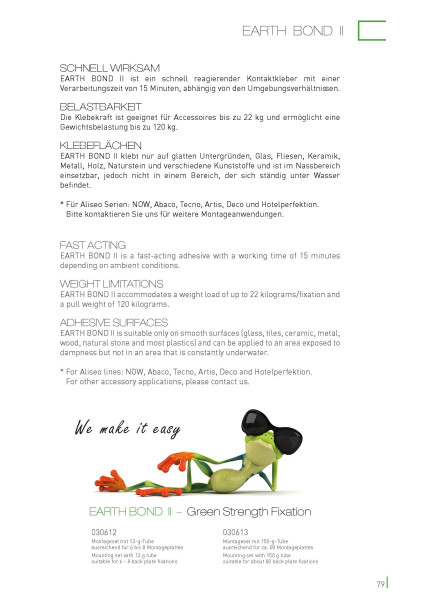 Befestigungssystem EARTH BOND Plus
