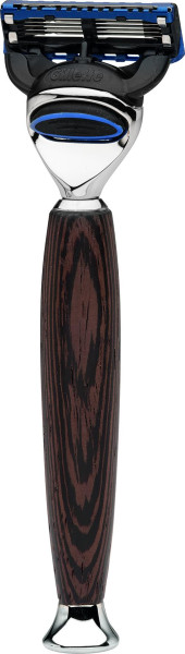 5-Klingen-Rasierer Gillette® Fusion™ Wengeholz "Serie MILANO"