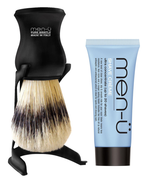 BARBIERE PURE BRISTLE SHAVING BRUSH